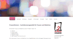 Desktop Screenshot of frauenzimmer-freiburg.de